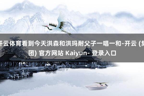 开云体育看到今天洪森和洪玛耐父子一唱一和-开云 (集团) 官方网站 Kaiyun- 登录入口