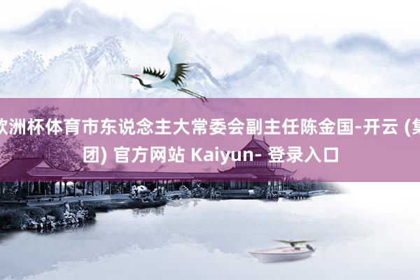 欧洲杯体育市东说念主大常委会副主任陈金国-开云 (集团) 官方网站 Kaiyun- 登录入口